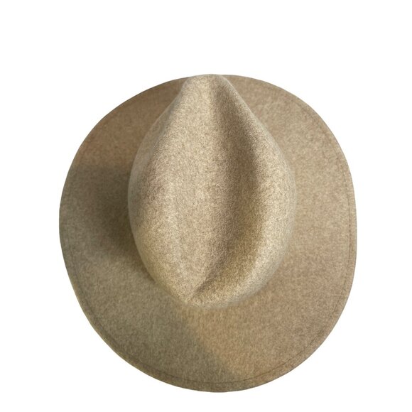 Lack of Color Australia THE MACK Hat Wool Fedora Light Tan Sz S/55 cm - Picture 8 of 10